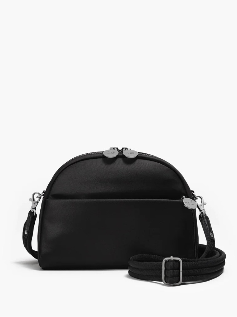 LO & SONS Nouvelle Crossbody Bag Black Color/ Gunmetal Hardware NWT